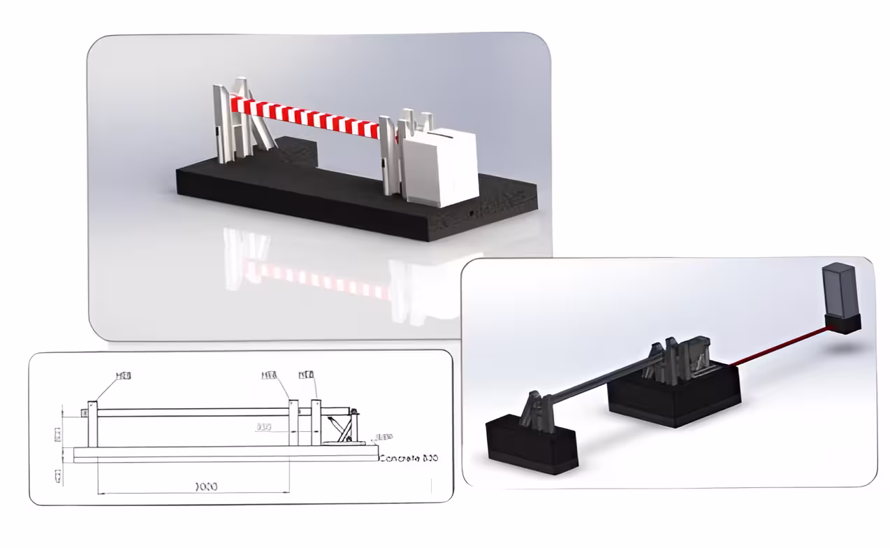 K4 CRASH RATED BOOM BARRIERS (M30)