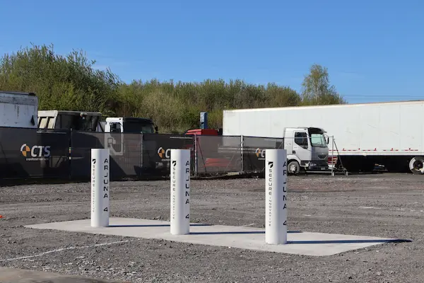 K4 Shallow Mounted Fixed Bollard (M30)