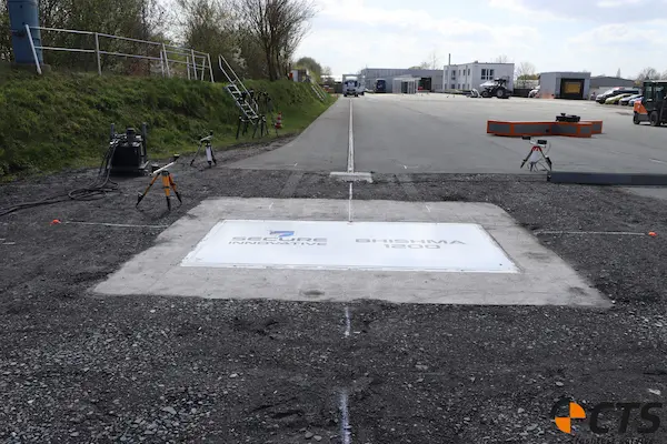 Bhishma 1200 Crash Rated Road Blocker - Closed Position