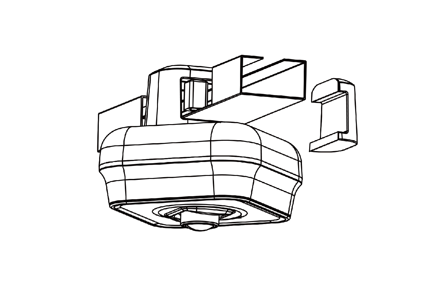 Omni Directional IP Camera Sensor View 1