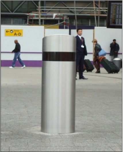 K12 Shallow Mounted Fixed Bollard (M50)