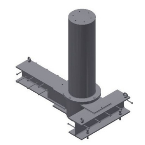 K8 Shallow Mounted Fixed Bollard (M40)