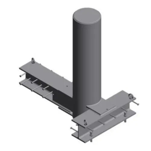K4 Shallow Mounted Fixed Bollard (M30)